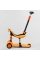 Самокат-велобіг 3в1 триколісний BS-50584 (4) Best Scooter, 3 колеса PU зі світлом, сидіння, амортизатори, батьківська ручка