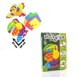 М'яка фігурна мозаїка. Тукан VT4511-02 (укр) (12) "Vladi Toys"