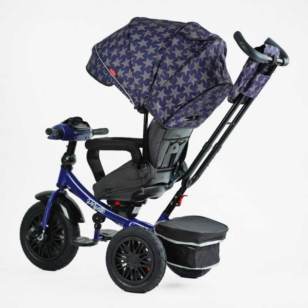 Велосипед 3-х кол. 8066 / 208-23 BestTrike "Perfetto" (1) поворотне сидіння, колеса гумові надувні, кошик, фара музична, USB, Bluetooth, в коробці