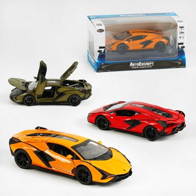 Машинка TK - 10517 (48/2) "Авто Експерт", 3 кольори, металопластик, 1:32, звук, світло, інерція, рухомі елементи, в коробці, ВИДАЄТЬСЯ МІКС ВИДІВ
