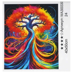 Картина за номерами WA 300330 (30) WToys, 40х50 см, в коробці