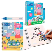 Водна розмальовка «Peppa Pig» 200443 (30) DoDo, 8 сторінок, маркер, в коробці