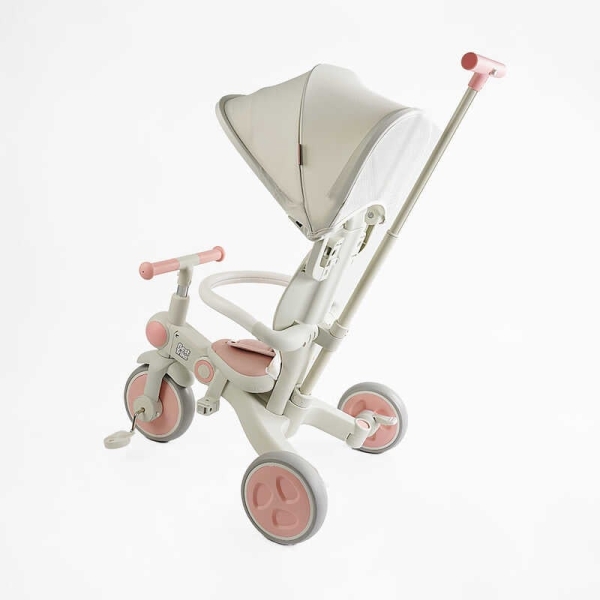 Велосипед-трансформер 3-х кол. BS-12-303 Best Trike (1) матеріал рами нейлон, переднє колесо EVA 10'', задні колеса EVA 8'', батьківська ручка, в коробці