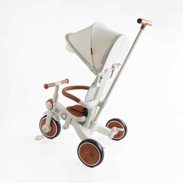 Велосипед-трансформер 3-х кол. BS-12-707 Best Trike (1) матеріал рами нейлон, переднє колесо EVA 10'', задні колеса EVA 8'', батьківська ручка, в коробці