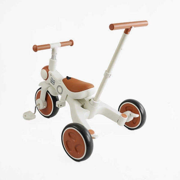 Велосипед-трансформер 3-х кол. BS-12-707 Best Trike (1) матеріал рами нейлон, переднє колесо EVA 10'', задні колеса EVA 8'', батьківська ручка, в коробці