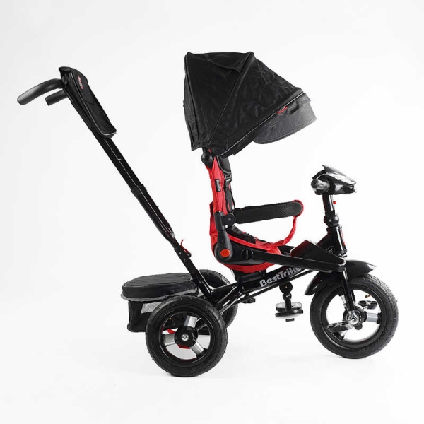 Велосипед 6088 F – 789-05 Best Trike ПОВОРОТНЕ СИДІННЯ, СКЛАДНЕ КЕРМО, ФАРА МУЗИЧНА З USB,Bluetooth НАДУВНІ КОЛЕСА, ПУЛЬТ ВКЛЮЧЕННЯ СВІТЛА І ЗВУКУ