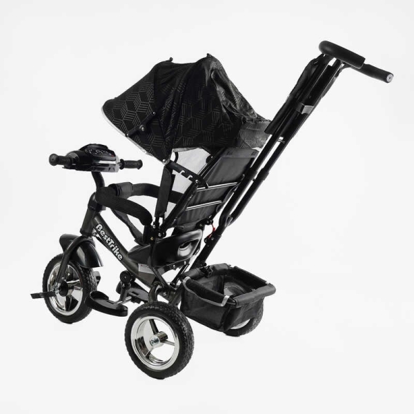 Велосипед 3-х колісний 6588 / 62-403 Best Trike (1) КОЛЕСО ПІНА, d=25см переднє, d=20см задні, фара музична, USB, Bluetooth, в коробці
