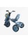 Велосипед 3-х колісний BS-40506 "Best Trike" колеса EVA переднє 10", заднє 8", сталева рама, УКР. ОЗВУЧУВАННЯ, кошик, в коробці
