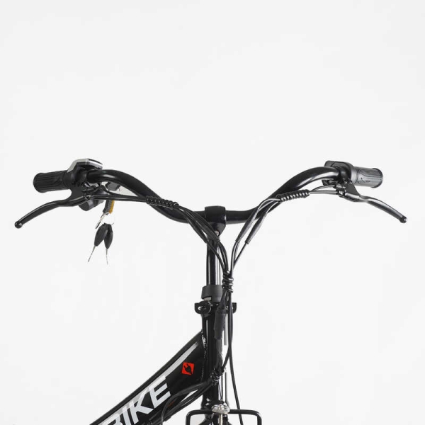 Електровелосипед Corso «VOLT BIKE» 26" дюймів TB-50082 (1) рама сталева, двигун 350W, акум. 36V10Ah, одношвидкісний, БЕЗ КОРЗИНИ, у коробці