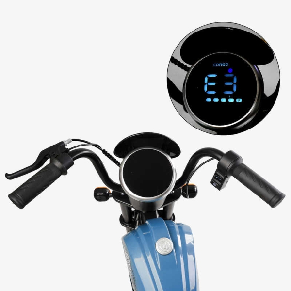 Мотоцикл електричний дитячий Corso H-42724 (1) двигун 160W, акумулятор 24V5Ah, Bluetooth, звук двигуна, в коробці