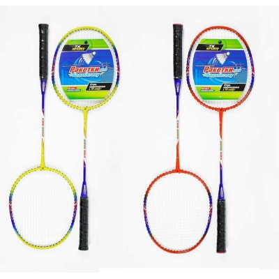 Бадмінтон С 64766 (50) 2 кольори, "TK Sport", 2 ракетки, у сітці