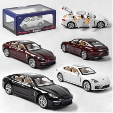 Машина GT - 3136 (24/2) "Авто Експерт Преміум" 3 кольори, металопластик, 1:24, інерція, світло, звук, відчиняються на верх дверей, багажник, капот, в коробці, МІКС ВИДІВ