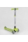 Самокат триколісний 46987 (4) Best Scooter, САЛАТОВИЙ, складне алюмінієве кермо, 4 колеса PU зі світлом, d = 12 см
