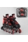 Ролики 8211-S Best Roller/розмір 30-33/колір - ЧЕРВОНИЙ (6) колеса PU, ПЕРЕДНЄ КОЛЕСО СВІТЛО, в сумці, устілка – 17-19.5 см, d коліс - 6.5 см,