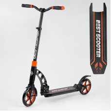 Самокат двоколісний "Best Scooter" 23023 (2) колеса PU, d переднього колеса 200мм, d заднього колеса 200мм, 2 амортизатора, в коробці
