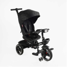 Велосипед 9155/704-15 BestTrike "Marco" поворотне сидіння, складне кермо, колеса з прогумованим PU, кошик, телескопічна ручка, фара музична
