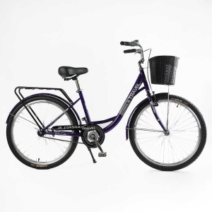 Велосипед міський Corso TRAVEL 26" TL-26106 + КОШИК