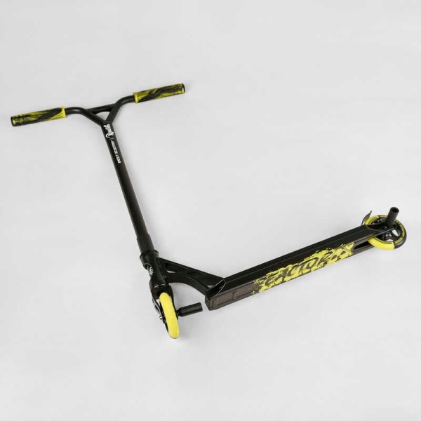 Самокат трюковий RC-22211 Best Scooter (4) Reactor HIC-система, ПЕГИ, алюмінієвий диск та дека, колеса PU, d=110 мм, ширина керма 55 см