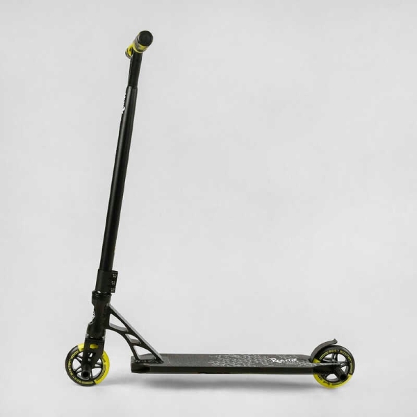 Самокат трюковий RC-22211 Best Scooter (4) Reactor HIC-система, ПЕГИ, алюмінієвий диск та дека, колеса PU, d=110 мм, ширина керма 55 см
