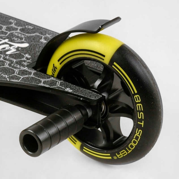 Самокат трюковий RC-22211 Best Scooter (4) Reactor HIC-система, ПЕГИ, алюмінієвий диск та дека, колеса PU, d=110 мм, ширина керма 55 см