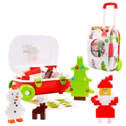 Конструктор 8805 (3) "Technok Toys", "Новий Рік", 87 елементів, у валізі