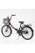 Велосипед складний Corso 24'' Advance AD-24400 + КОШИК, одношвидкісний, складна сталева рама 14'', корзина