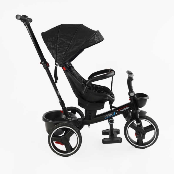 Велосипед 6390 – 26-302 BestTrike "Oscar" ПОВОРОТНЕ СИДІННЯ, КЕРМО СКЛАДАЄТЬСЯ, КОЛЕСА З ПРОГУМОВАНИМ PU, КОШИК, ТЕЛЕСКОПІЧНА РУЧКА
