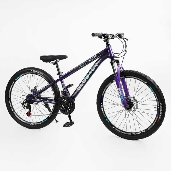 Велосипед Спортивний Corso 26" дюймів GLOBAL GL-26105