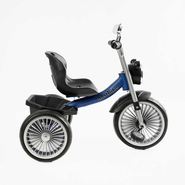 Велосипед 3-х колісний BS-68096 "Best Trike" колеса EVA переднє 10", заднє 8", сталева рама, УКР. ОЗВУЧУВАННЯ, кошик, в коробці