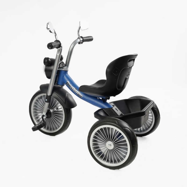Велосипед 3-х колісний BS-68096 "Best Trike" колеса EVA переднє 10", заднє 8", сталева рама, УКР. ОЗВУЧУВАННЯ, кошик, в коробці