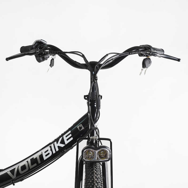 Електровелосипед Corso «VOLT BIKE» 26" дюймів TB-60174 (1) рама сталева, двигун 350W, акум. 36V10Ah, одношвидкісний, БЕЗ КОРЗИНИ, у коробці