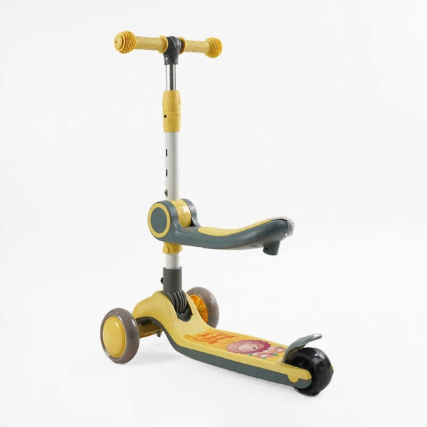 Самокат триколісний з сидінням "Skyper" JT-38754
