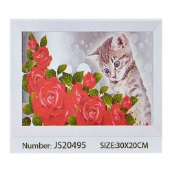 Алмазна мозаїка JS 20495 (50) TK Group в коробці 30х20