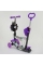 Самокат 5в1 68995 Best Scooter, АБСТРАКЦІЯ, PU колеса, ПІДСВІЧУВАННЯ КОЛІС, в коробці