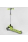 Самокат триколісний 46987 (4) Best Scooter, САЛАТОВИЙ, складне алюмінієве кермо, 4 колеса PU зі світлом, d = 12 см