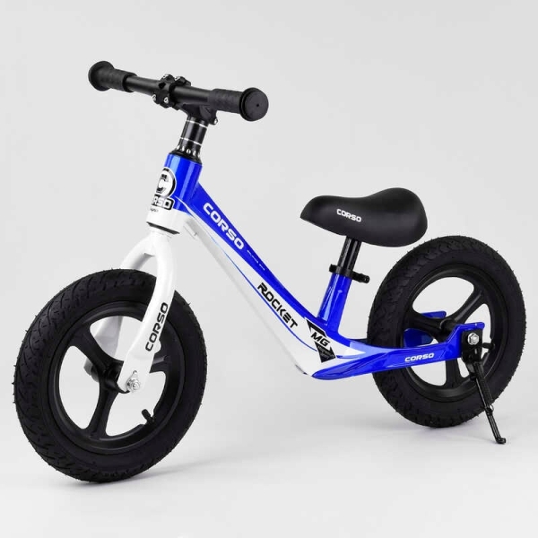 Велобіг Corso 91649 колесо 12" надувні, магнієва рама, магнієві диски, підніжка, в коробці