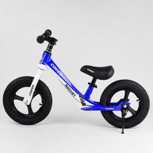 Велобіг Corso 91649 колесо 12" надувні, магнієва рама, магнієві диски, підніжка, в коробці