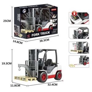 Спецтехніка 666-61 P (18) "Forklift", 3 активні кнопки, світло, звук, аксесуари, рухливі елементи, у коробці