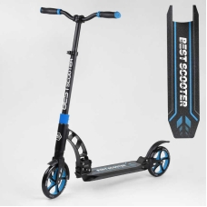Самокат двоколісний "Best Scooter" 44073 (2) колеса PU, d переднього колеса 200мм, d заднього колеса 200мм, 2 амортизатора, в коробці