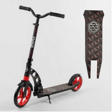 Самокат двоколісний "Best Scooter" 61711 (2) колеса PU, d переднього колеса - 230мм, d заднього колеса - 180мм, 1 амортизатор, в коробці
