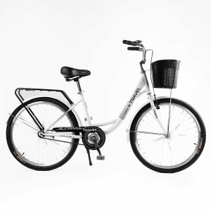 Велосипед міський Corso TRAVEL 26" TL-26309 + КОШИК