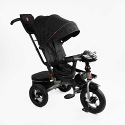Велосипед 6088 F – 695-12 Best Trike ПОВОРОТНЕ СИДІННЯ, СКЛАДНЕ КЕРМО, ФАРА МУЗИЧНА З USB,Bluetooth НАДУВНІ КОЛЕСА, ПУЛЬТ ВКЛЮЧЕННЯ СВІТЛА І ЗВУКУ