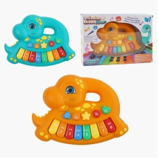 Піаніно музичне 62306 (60/2) "WToys", ОЗВУЧУВАННЯ УКРАЇНСЬКОЮ МОВОЮ, музичні ноти, цифри, мелодії, пісні, підсвічування, в коробці