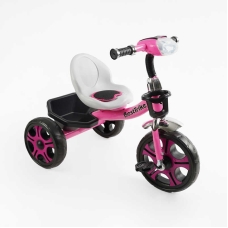 Велосипед 3-х колісний BS-22603 "Best Trike" колеса EVA переднє 12", заднє 10", сталева рама, фара з музикою та світлом, кошик, в коробці
