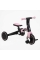 Велосипед 3-х колісний BS-11402 "Best Trike" колеса EVA переднє 8", заднє 6", нейлонова рама, трансформується у велобіг, підсвічування, в коробці