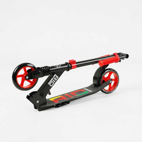 Самокат двоколісний "Best Scooter" R - 88505 (4) колеса PU 145мм, передній амортизатор, алюмінієве гальмо, в коробці