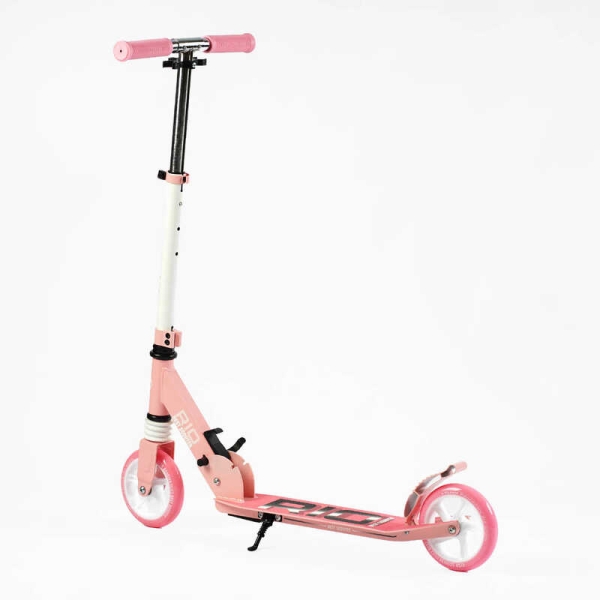 Самокат двухколесный "Best Scooter" R - 23617 (4) колеса PU 145мм, передний амортизатор, алюминиевый тормоз, в коробке