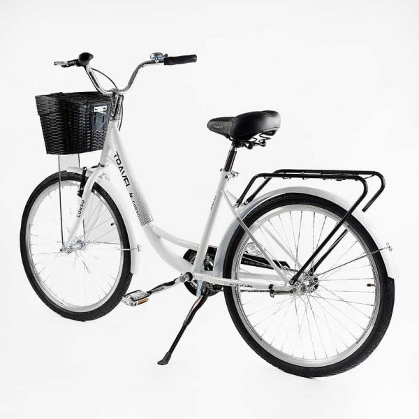 Велосипед міський Corso TRAVEL 26" TL-26309 + КОШИК