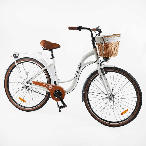 Велосипед міський Corso "Dream" DM-28711 + КОШИК