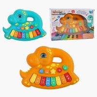 Піаніно музичне 62306 (60/2) WToys, Українське озвучення, музичні ноти, цифри, мелодії, пісні, підсвічування, в коробці
